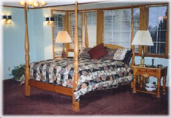 Guest Room at Bacon Mansion